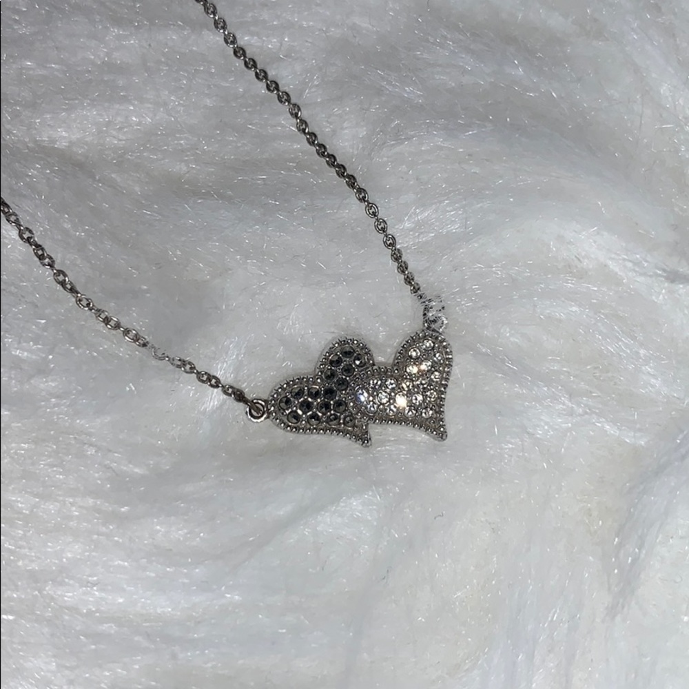 Double Heart Necklace